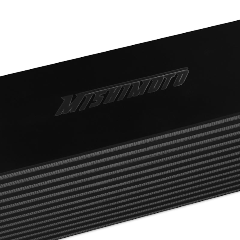 Mishimoto Universal Intercooler - J-Line Black Intercoolers Mishimoto