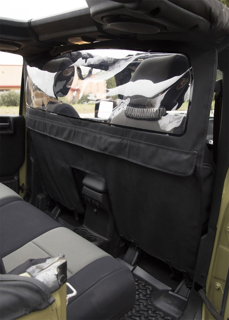 Rugged Ridge Windbreaker 07-18 Jeep Wrangler JKU 4 Door Soft Tops Rugged Ridge
