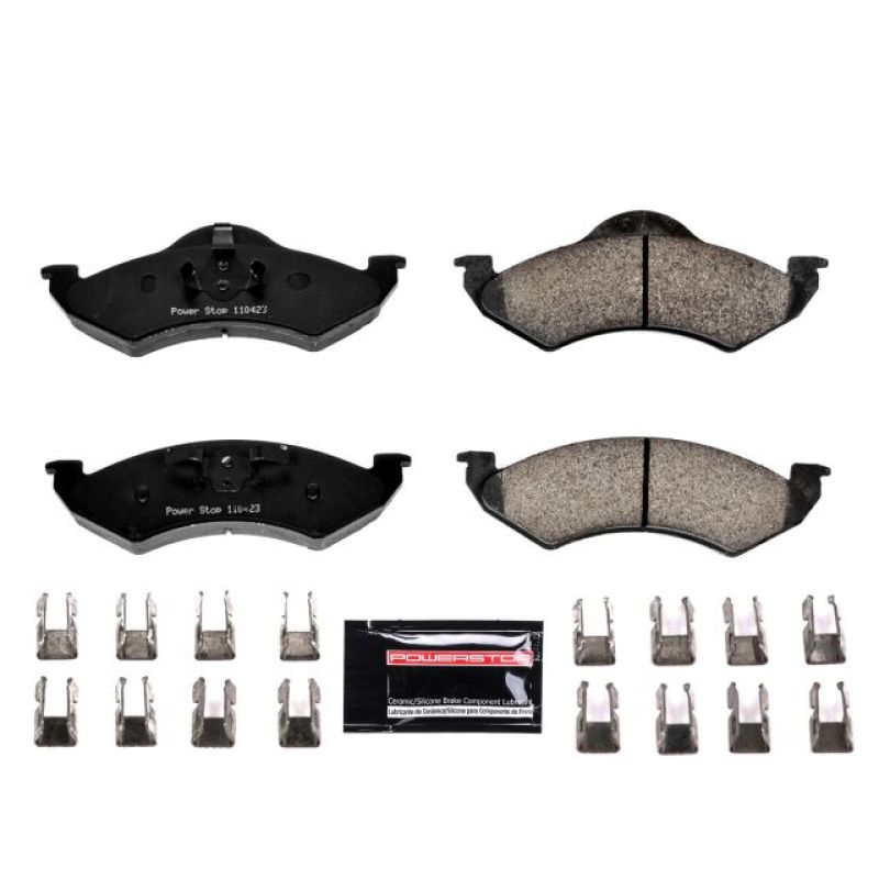 Power Stop 00-02 Dodge Dakota Front Z23 Evolution Sport Brake Pads w/Hardware Brake Pads - Performance PowerStop