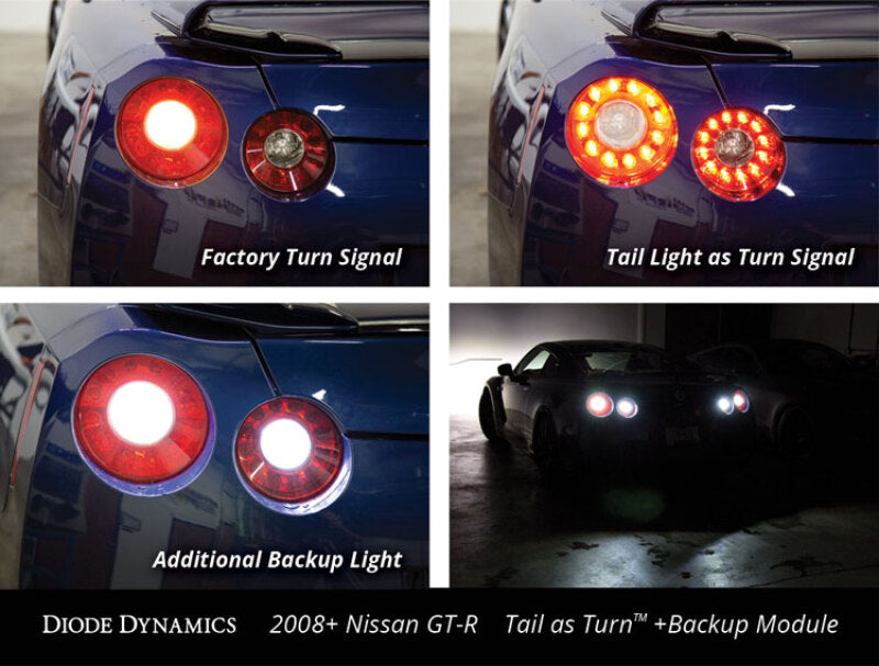 Diode Dynamics 09-21 Nissan GT-R Tail as Turn +Backup Module (USDM) Module Only Light Accessories and Wiring Diode Dynamics