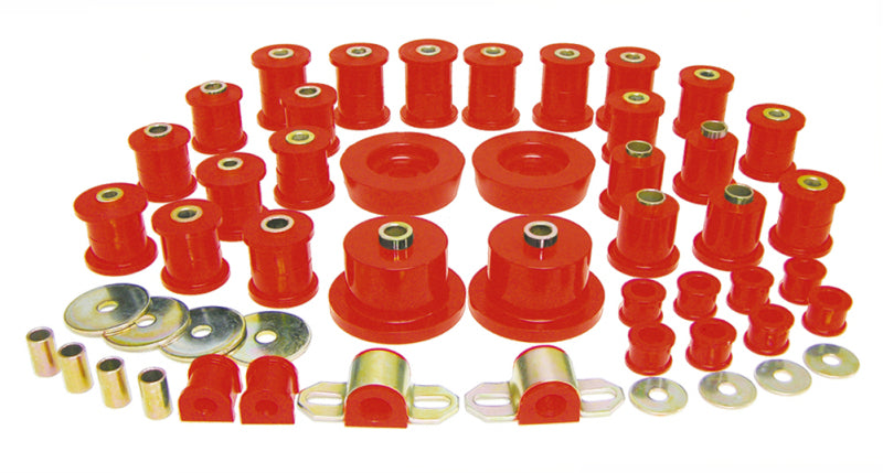Prothane Mazda Miata Total Kit - Red Bushings - Full Vehicle Kits Prothane