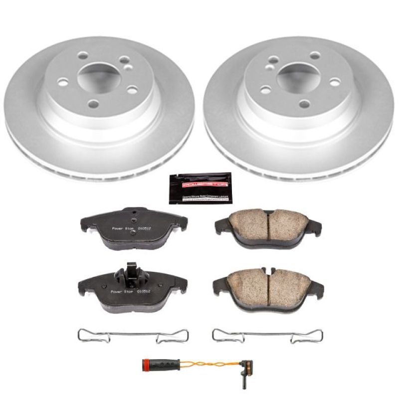 Power Stop 13-15 Mercedes-Benz GLK250 Rear Z23 Evolution Sport Coated Brake Kit Brake Kits - Performance D&S PowerStop