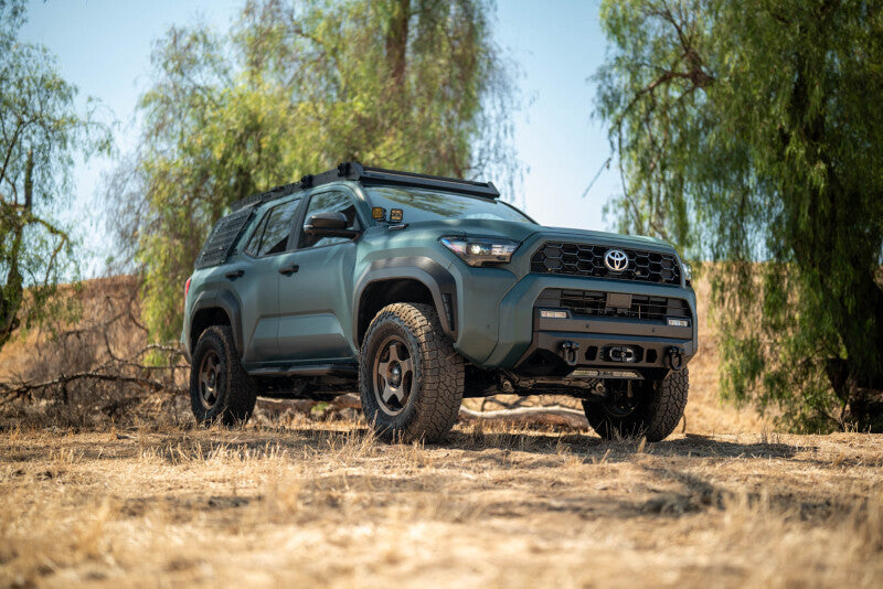 DV8 Offroad 2025 Toyota 4Runner Front Bumper w/ Centric Winch Bumpers - Steel DV8 Offroad