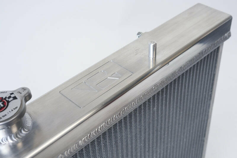 CSF R32 Nissan Skyline GT-R / GT-S Full Billet Aluminum High-Performance Radiator - Raw Finish Radiators CSF