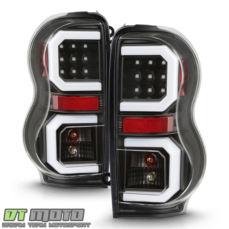 Spyder 04-09 Dodge Durango LED Tail Lights - Black ALT-YD-DDU04-LED-BK Tail Lights SPYDER