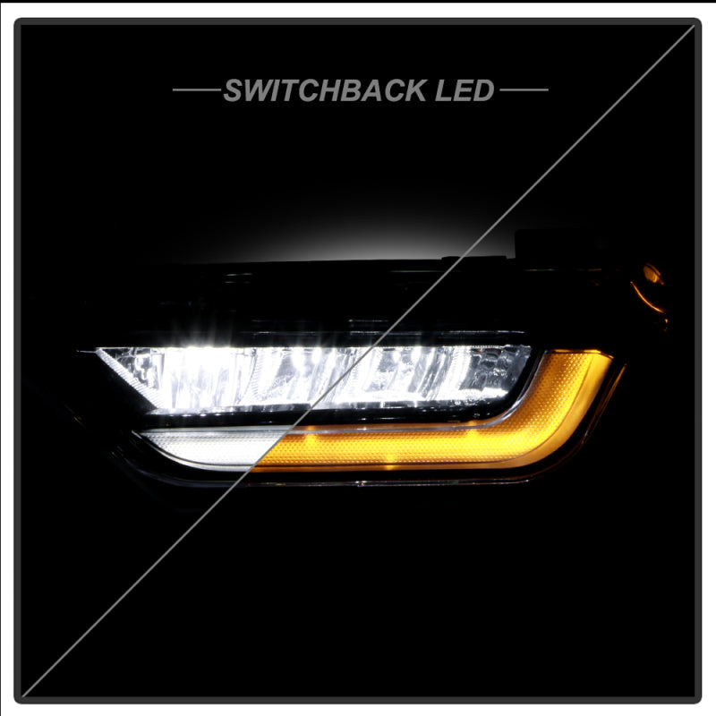 Spyder 21-23 Ford F150 w/ Turn Signal OEM Style Full LED Fog Lights w/ Switch FL-FF1502021-LED-T-C Fog Lights SPYDER