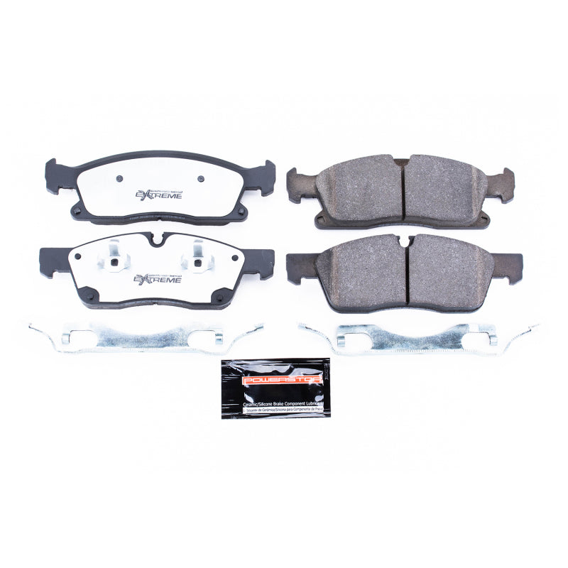 Power Stop 13-16 Dodge Durango Front Z36 Truck & Tow Brake Pads w/Hardware Brake Pads - Performance PowerStop