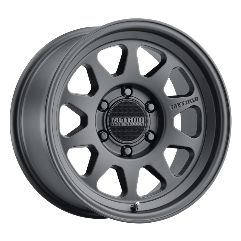 Method MR316 18x9 +18mm Offset 6x5.5 106.25mm CB Matte Black Wheel Wheels - Cast Method Wheels