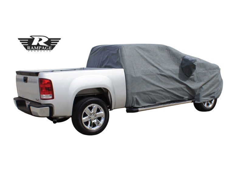 Rampage 1999-2019 Universal Easyfit Truck Cover 4 Layer - Grey Car Covers Rampage