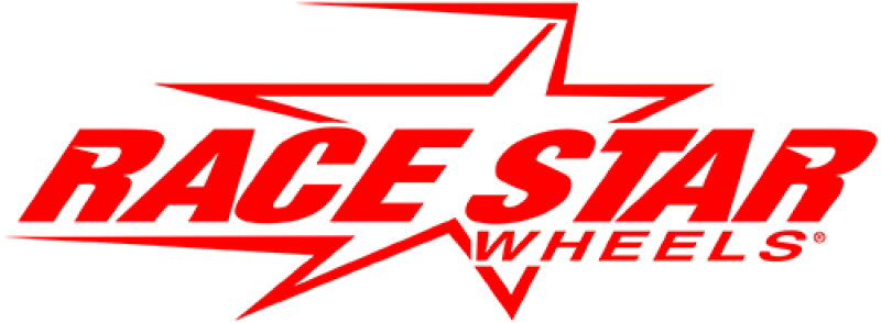 Race Star 82 Pro-Lite Plastic Black Chrome Center Cap W/ Medallion Lug Nuts Race Star