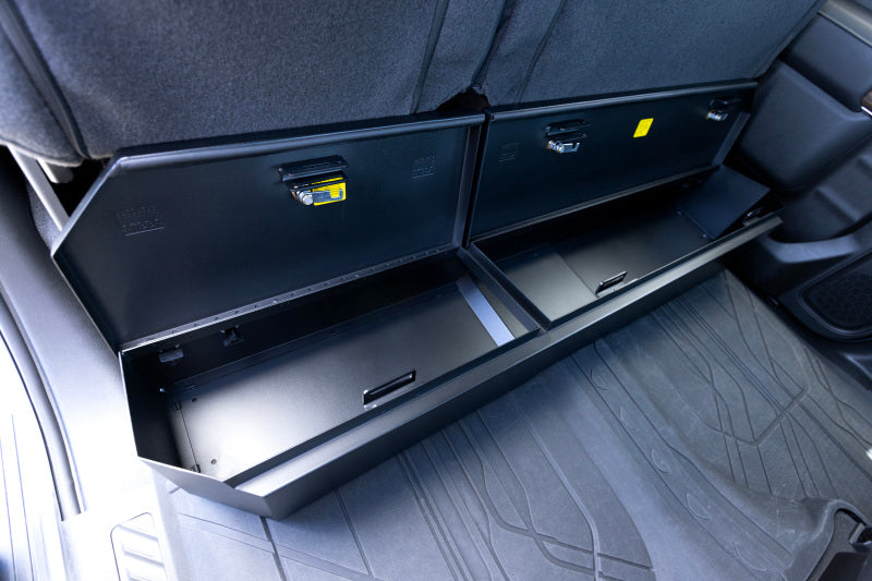 Tuffy 2019+ Chevrolet Silverado Underseat Lockbox w/ Keyed Lock Cargo Boxes & Bags Tuffy Products