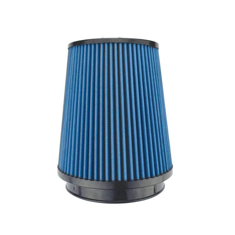 Injen NanoWeb Dry Air Filter 5.00in Inlet w/ShurLok 6.50in Base/ 5.00in Top w/ Barb Fitting Air Filters - Drop In Injen