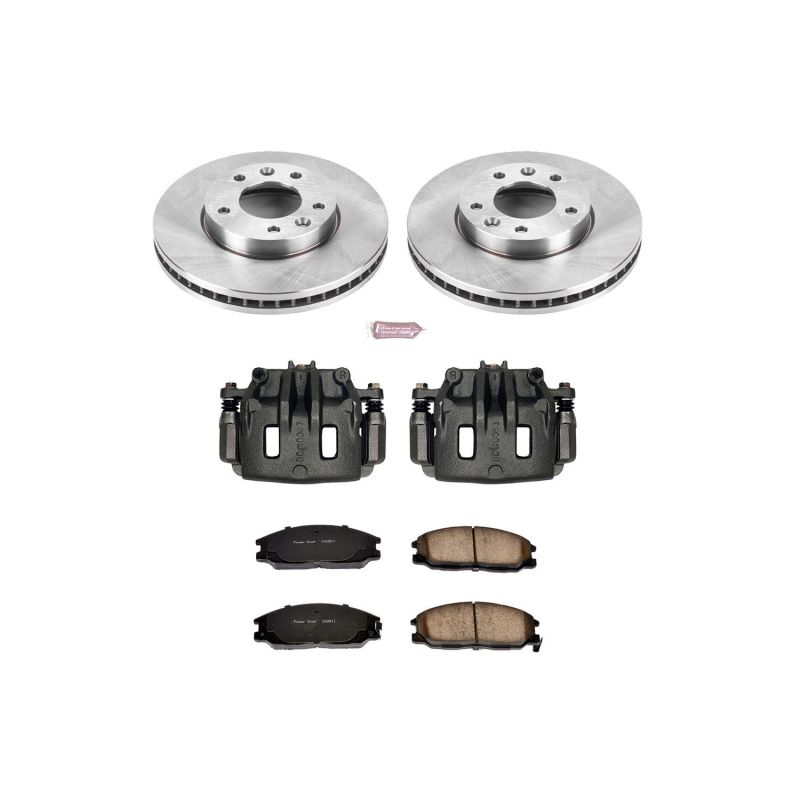 Power Stop 04-05 Kia Sedona Front Autospecialty Brake Kit w/Calipers Brake Kits - OE PowerStop