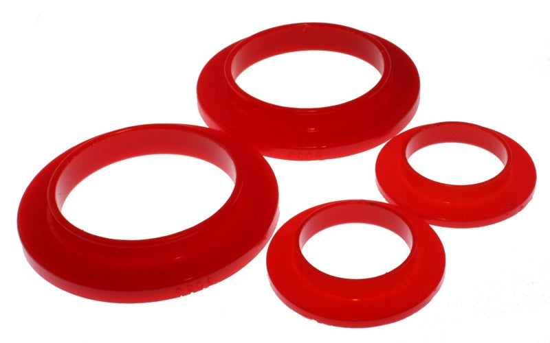Energy Suspension 79-04 Ford Mustang SVO Red Rear Spring Upper & Lower Isolator Set Bushing Kits Energy Suspension