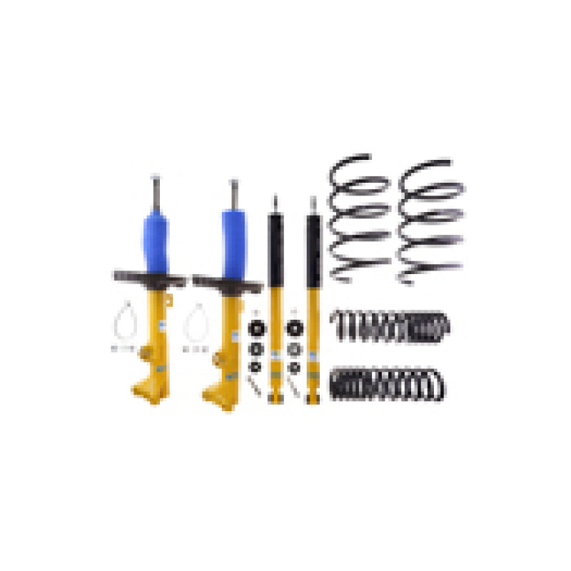Bilstein B12 2005 Mercedes-Benz C230 Kompressor Sedan Front and Rear Suspension Kit Shock & Spring Kits Bilstein