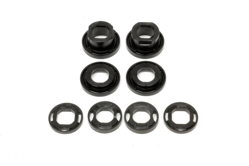 BMR 08-09 Pontiac G8 Rear Cradle Street Version Bushing Kit (Elastomer) - Black Differential Bushings BMR Suspension