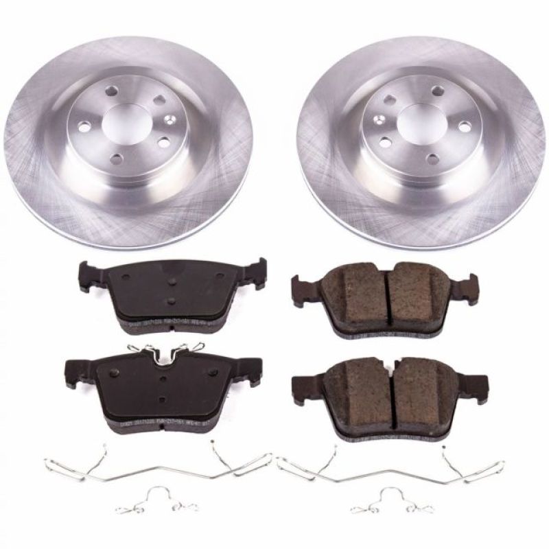 Power Stop 17-18 Volvo S90 Rear Autospecialty Brake Kit Brake Kits - OE PowerStop