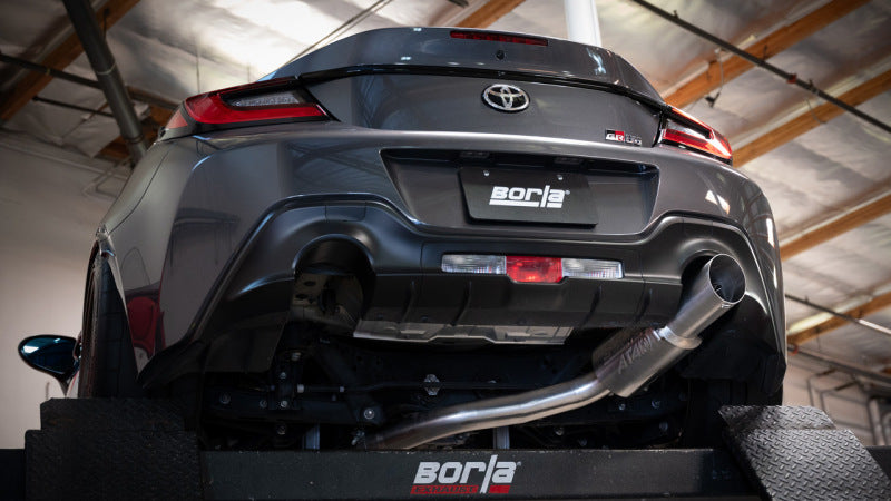 Borla 2022+ Subaru BRZ / 2022+ Toyota GR86 ATAK Cat Back Exhaust - 4.5in Stainless Tips Catback Borla