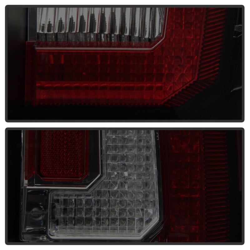 Spyder Chevy Suburban 07-14 V2 - LED Tail Lights - Black Smoke ALT-YD-CSUB07V2-LED-BSM Tail Lights SPYDER