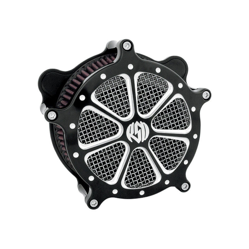 Roland Sands Design Venturi Air Cleaner Speed 7 - Contrast Cut Air Filters - Direct Fit Roland Sands Design