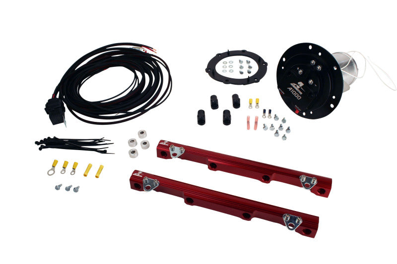 Aeromotive 03-04 Cobra Fuel System - A1000/Rails/Wire Kit/Fittings Fuel Systems Aeromotive