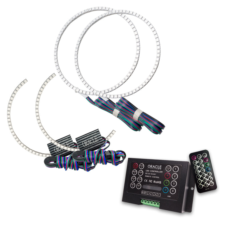 Oracle Toyota Tundra 14-17 Dual Halo Kit - ColorSHIFT w/ 2.0 Controller Headlights ORACLE Lighting