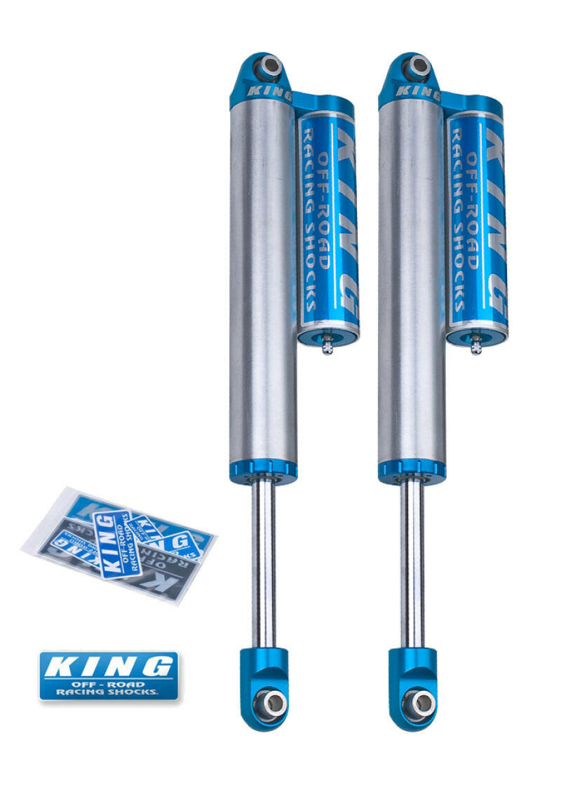 King Shocks 00-10 Chevrolet Silverado 2500/3500 Rear 2.5 Dia Piggyback Reservoir Shock (Pair) Shocks and Struts King Shocks