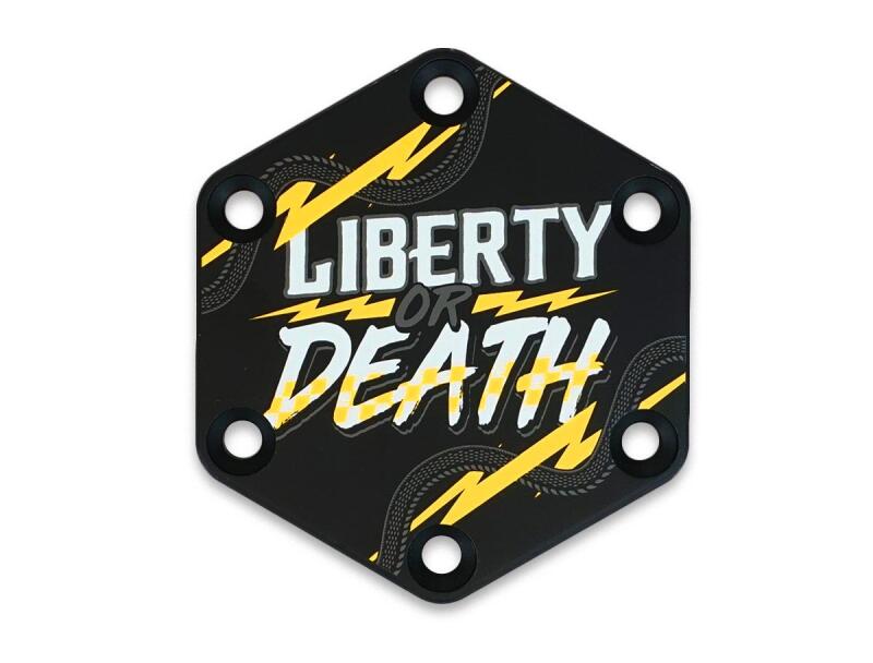 PRP Steering Wheel Center Cap Liberty or Death Steering Wheels PRP Seats