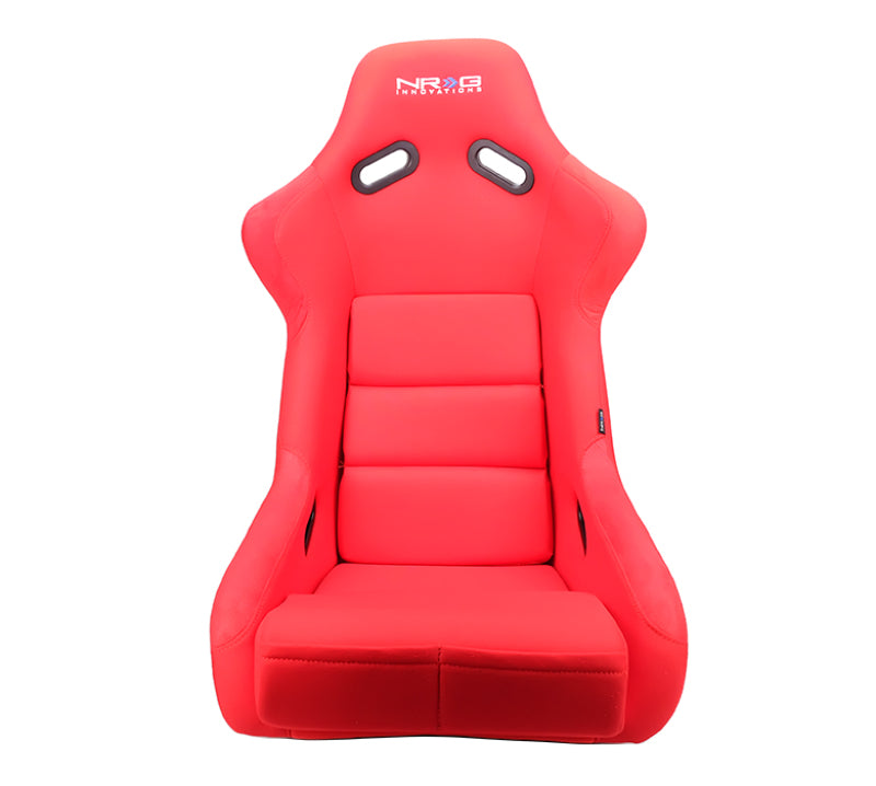 NRG FRP Bucket Seat (Red Cloth) - Large Race Seats NRG
