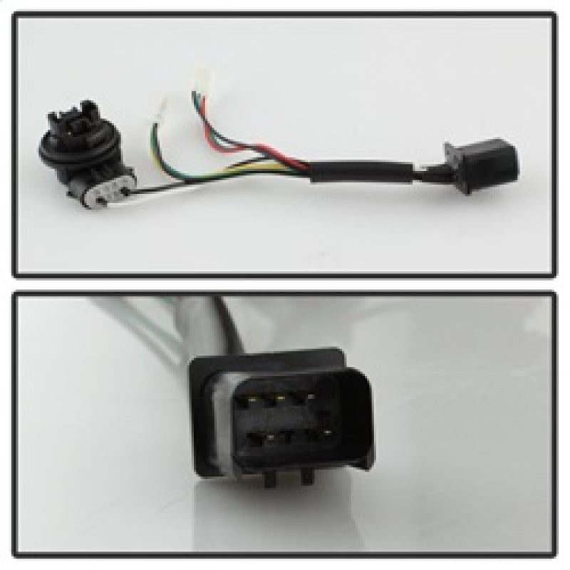 Spyder 03-06 Dodge Ram 2500/3500 V3 Light Bar LED Tail Light - Black (ALT-YD-DRAM02V3-LBLED-BK) Tail Lights SPYDER