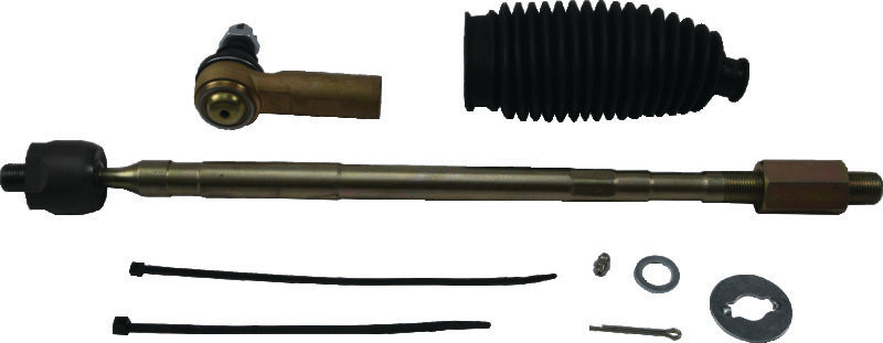QuadBoss 20-21 Kawasaki KRX1000 Teryx Steering Rack Tie Rod Assembly Kit - Left Inner & Outer Tie Rods QuadBoss