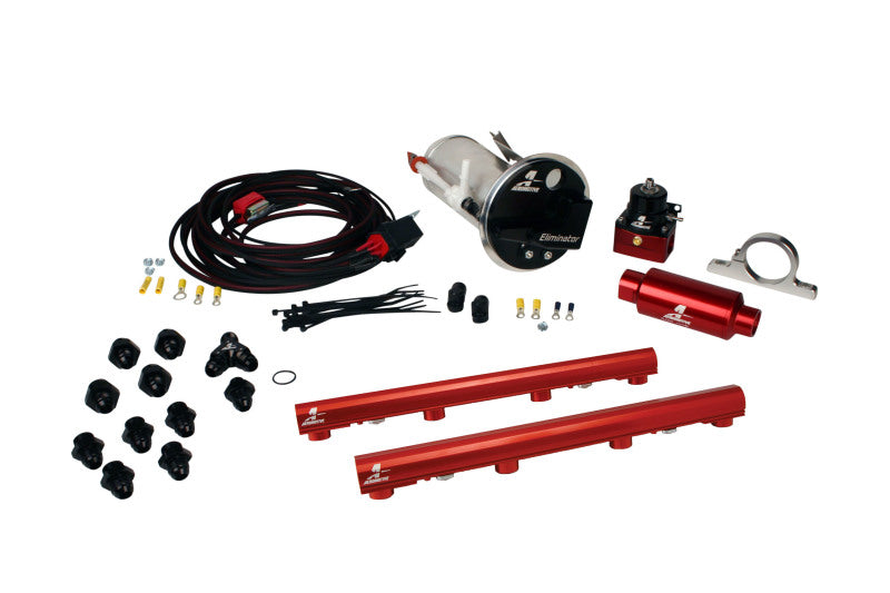 Aeromotive 05-09 Ford Mustang GT 4.6L Stealth Eliminator Fuel System (18677/14116/16307) Fuel Systems Aeromotive