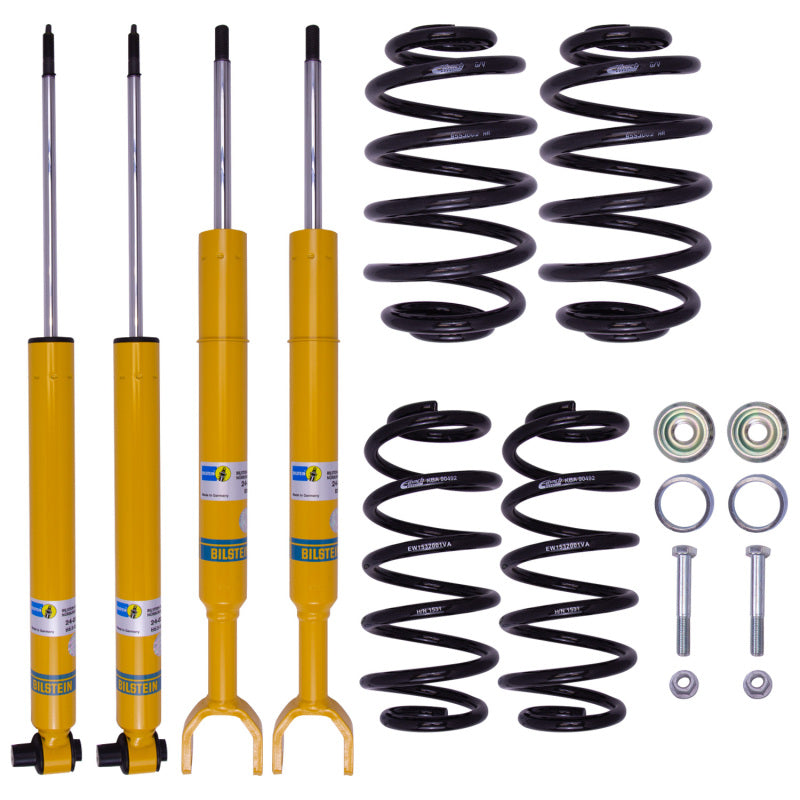 Bilstein B12 1999 Volkswagen Passat 1.8T Front and Rear Suspension Kit Shock & Spring Kits Bilstein