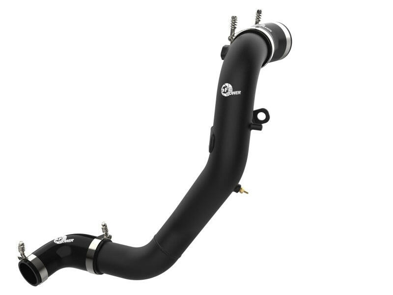 aFe Kia Stinger 18-22 V6-3.3L (tt) BladeRunner Cold Charge Pipe- Black Intercoolers aFe