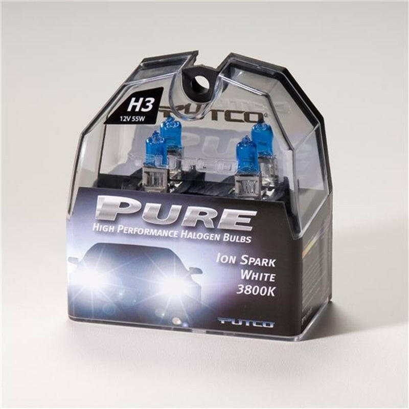 Putco Ion Spark White H3 - Pure Halogen HeadLight Bulbs Bulbs Putco
