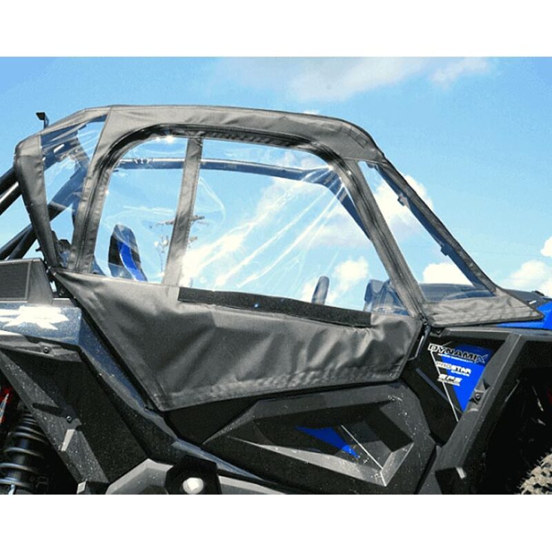 Seizmik 18-21 Polaris RZR Turbo S Soft Doors w/ Zippers Kit Doors Seizmik