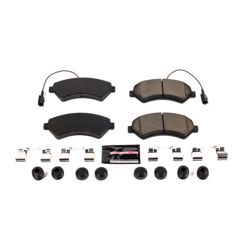 Power Stop 2019 Ram ProMaster 1500 Front Z23 Evolution Sport Brake Pads w/Hardware Brake Pads - Performance PowerStop