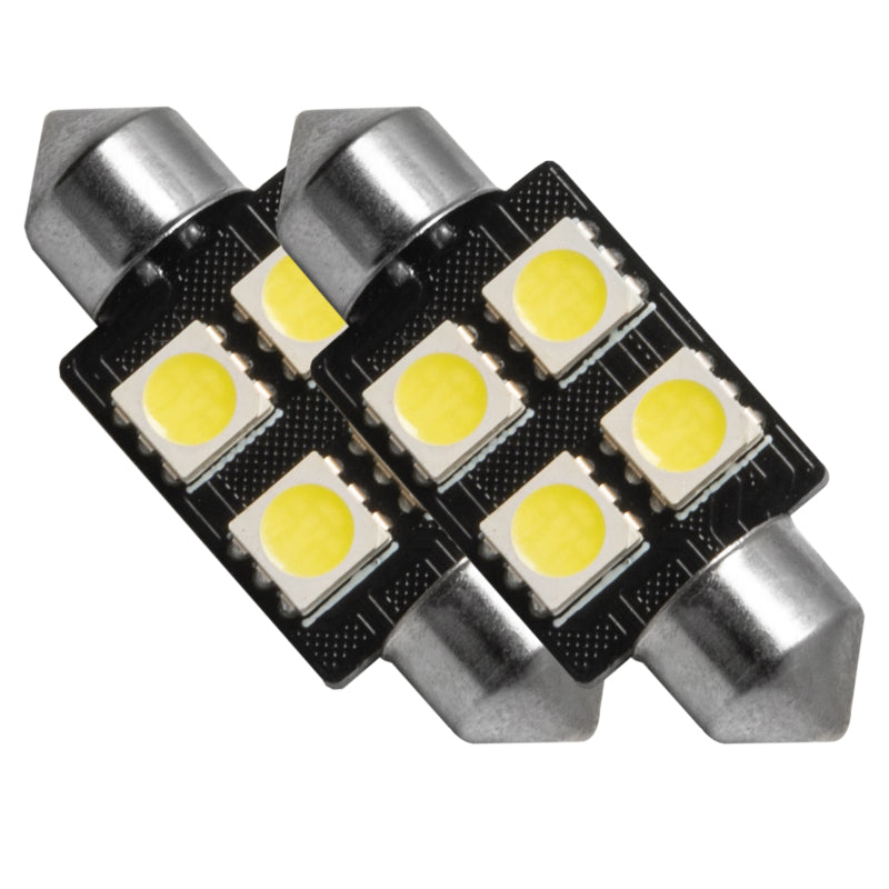 Oracle 37MM 4 LED 3-Chip Festoon Bulbs (Pair) - Cool White Bulbs ORACLE Lighting