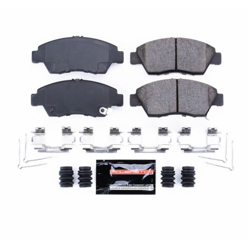 Power Stop 13-14 Acura ILX Front Z23 Evolution Sport Brake Pads w/Hardware Brake Pads - Performance PowerStop
