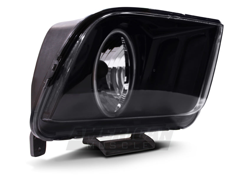 Raxiom 05-09 Ford Mustang GT V6 Axial Series CCFL Halo Projector Headlight- Blk Housing (Smkd Lens) Headlights Raxiom