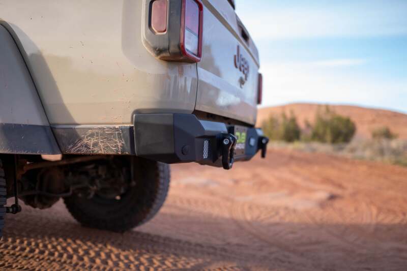 DV8 Offroad 20-23 Jeep Gladiator JT MTO Series Rear Bumper Bumpers - Steel DV8 Offroad