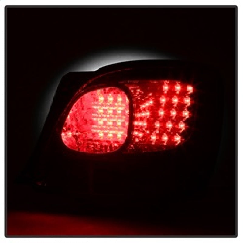 Spyder Lexus GS 300/400 98-05 LED Tail Lights Red Clear ALT-YD-LGS98-LED-RC Tail Lights SPYDER