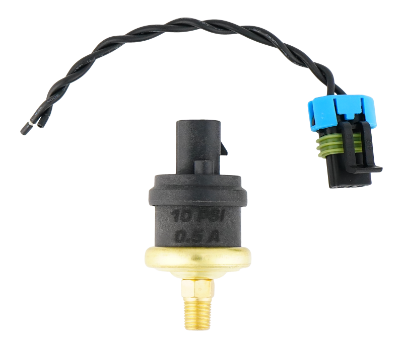 DeatschWerks 10psi 1/8th NPT Adjustable (8-12PSI) Hobbs Switch with Pigtail (0.5A) Relays DeatschWerks