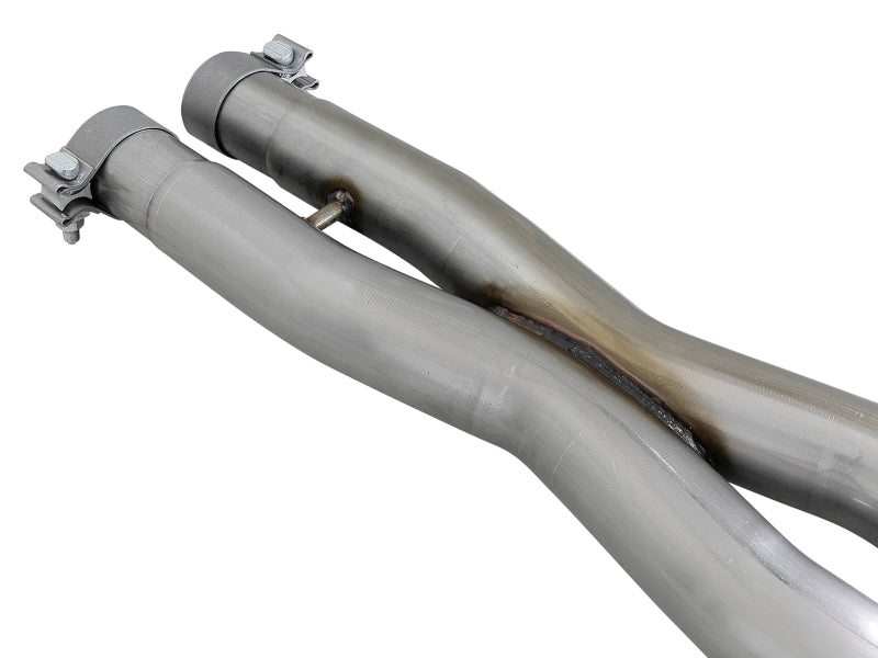 aFe MACH Force-Xp 2-1/2in 304 SS Cat-Back Exhaust 15-19 Dodge Challenger V6-3.6L - Raw Tip Catback aFe
