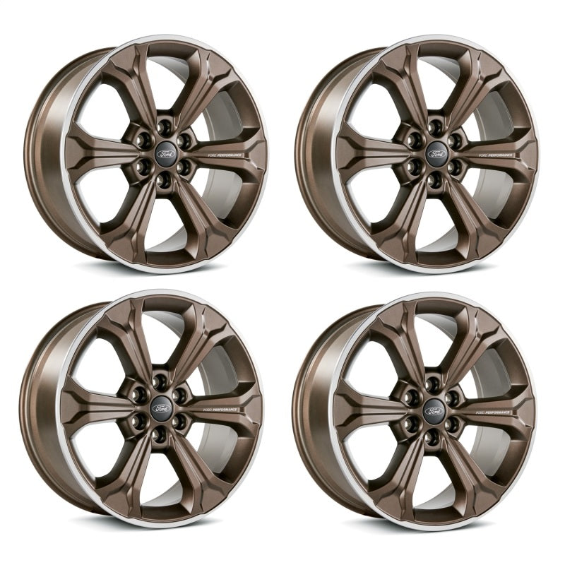 Ford Racing 15-23 F-150 22in Wheel Kit - Sinister Bronze Wheels - Cast Ford Racing