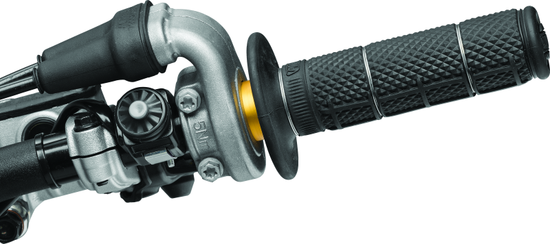 ProTaper 1/3 Waffle Grips - Black Grips ProTaper