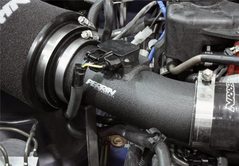 PERRIN 02-07 Subaru WRX/STi / 04-08 Forester XT Short Ram Intake - Black Cold Air Intakes Perrin Performance