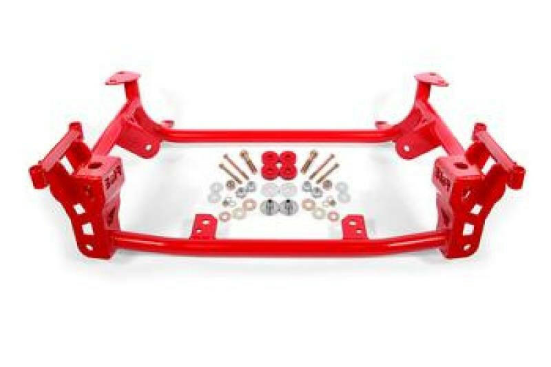 BMR 15-20 Ford Mustang Street Version (DOM) K-Member - Black Hammertone Crossmembers BMR Suspension