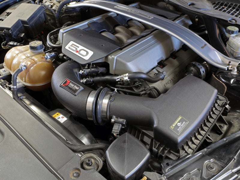 aFe Super Stock Induction System Pro 5R Media 15-17 Ford Mustang V8-5.0L Cold Air Intakes aFe