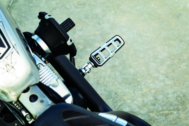 Kuryakyn Dillinger Pegs Without Adapter Silver Bolts Kuryakyn